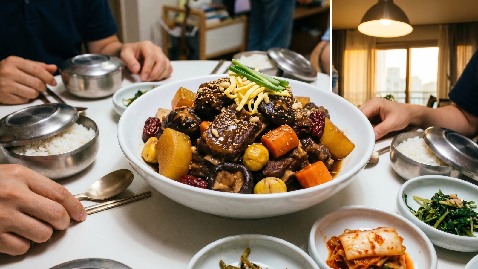 Galbi-jjim (Braised Beef Short Ribs)
