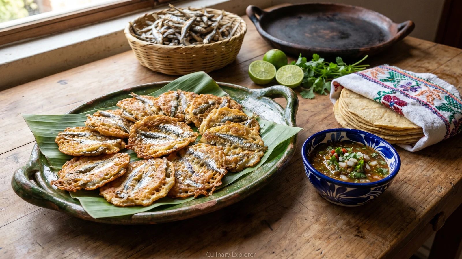 Tortitas de Charal de Pátzcuaro