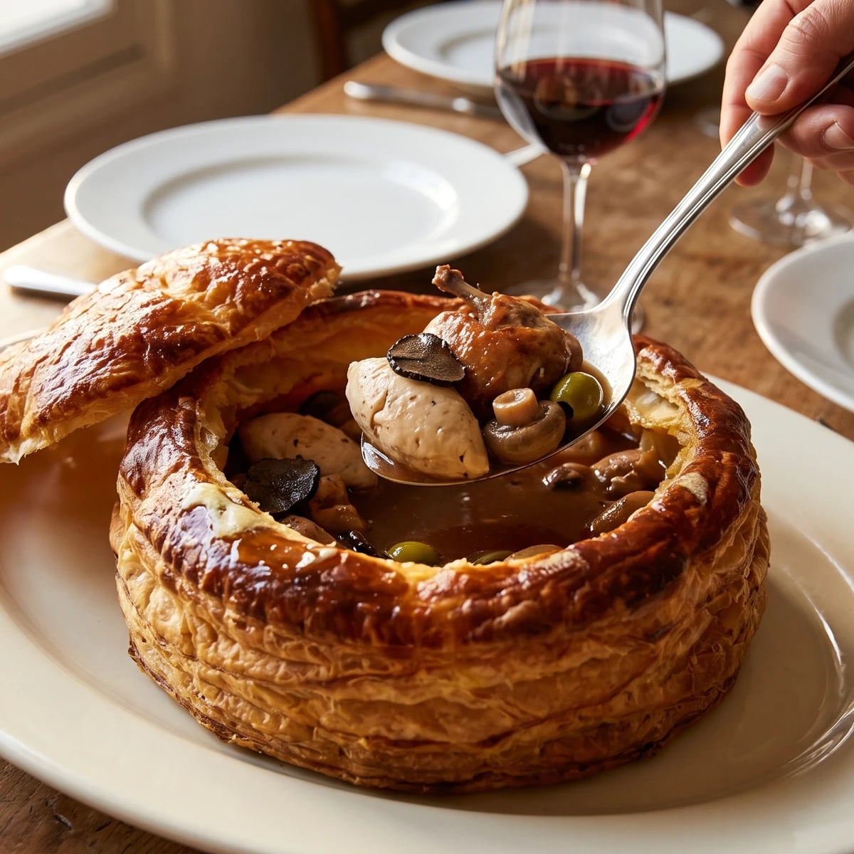 Vol au Vent de Pigeonneaux