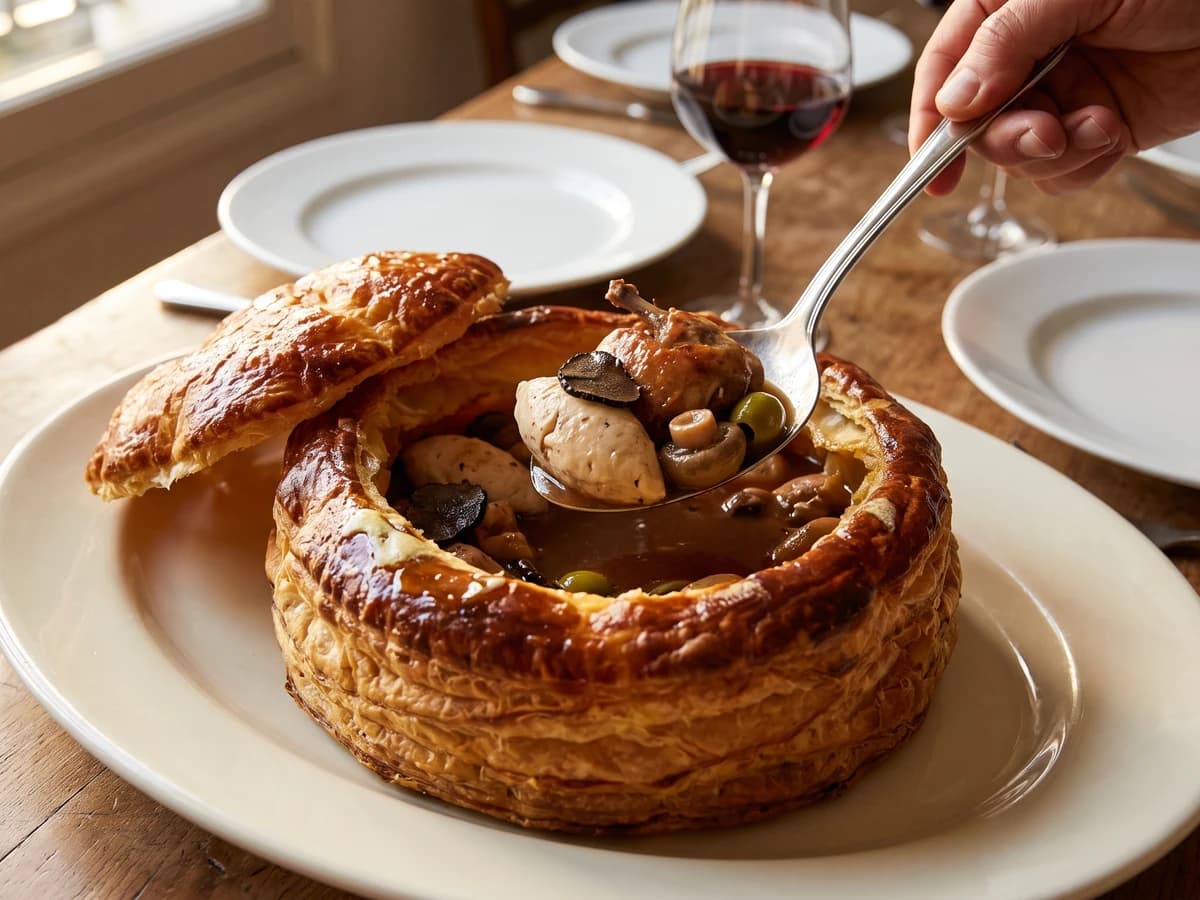 Vol au Vent de Pigeonneaux