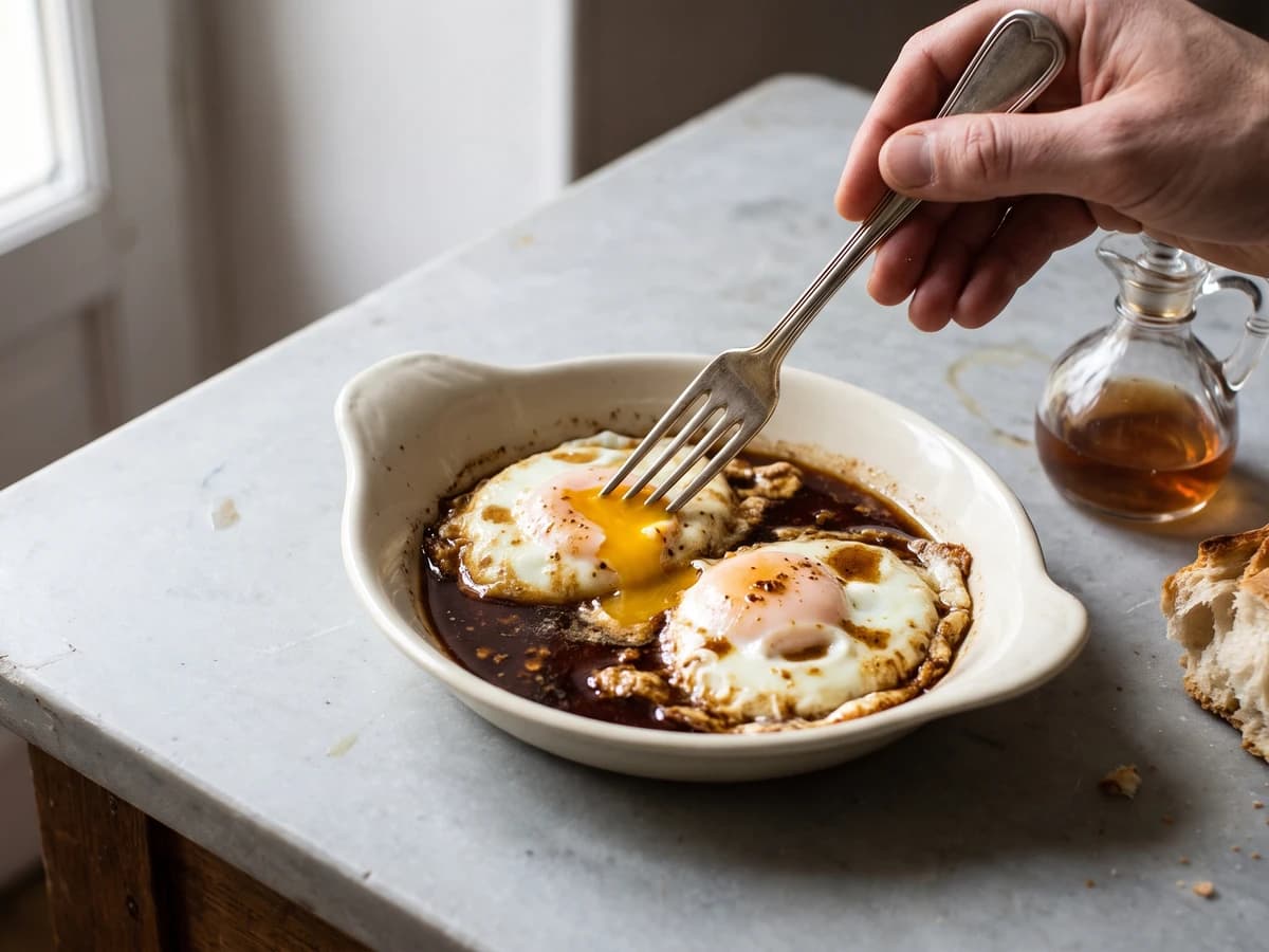 Eggs with Brown Butter