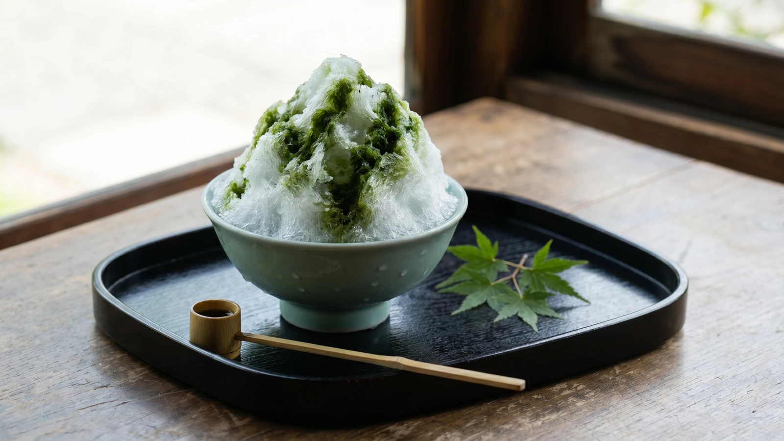Matcha Kakigori (抹茶かき氷)