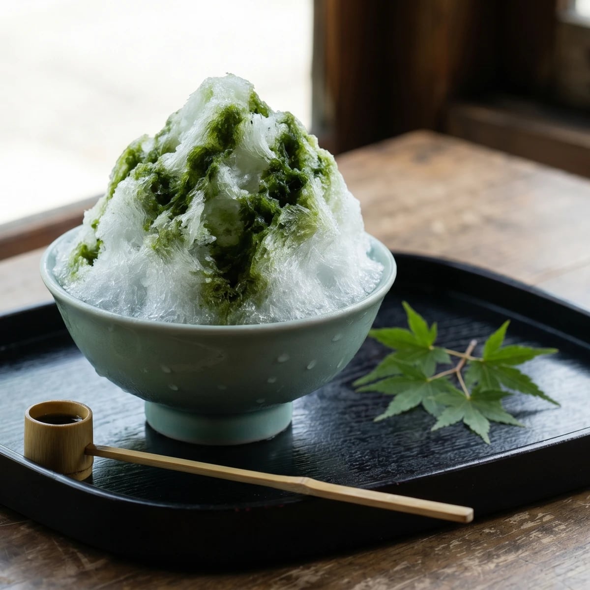 Matcha Kakigori (抹茶かき氷)