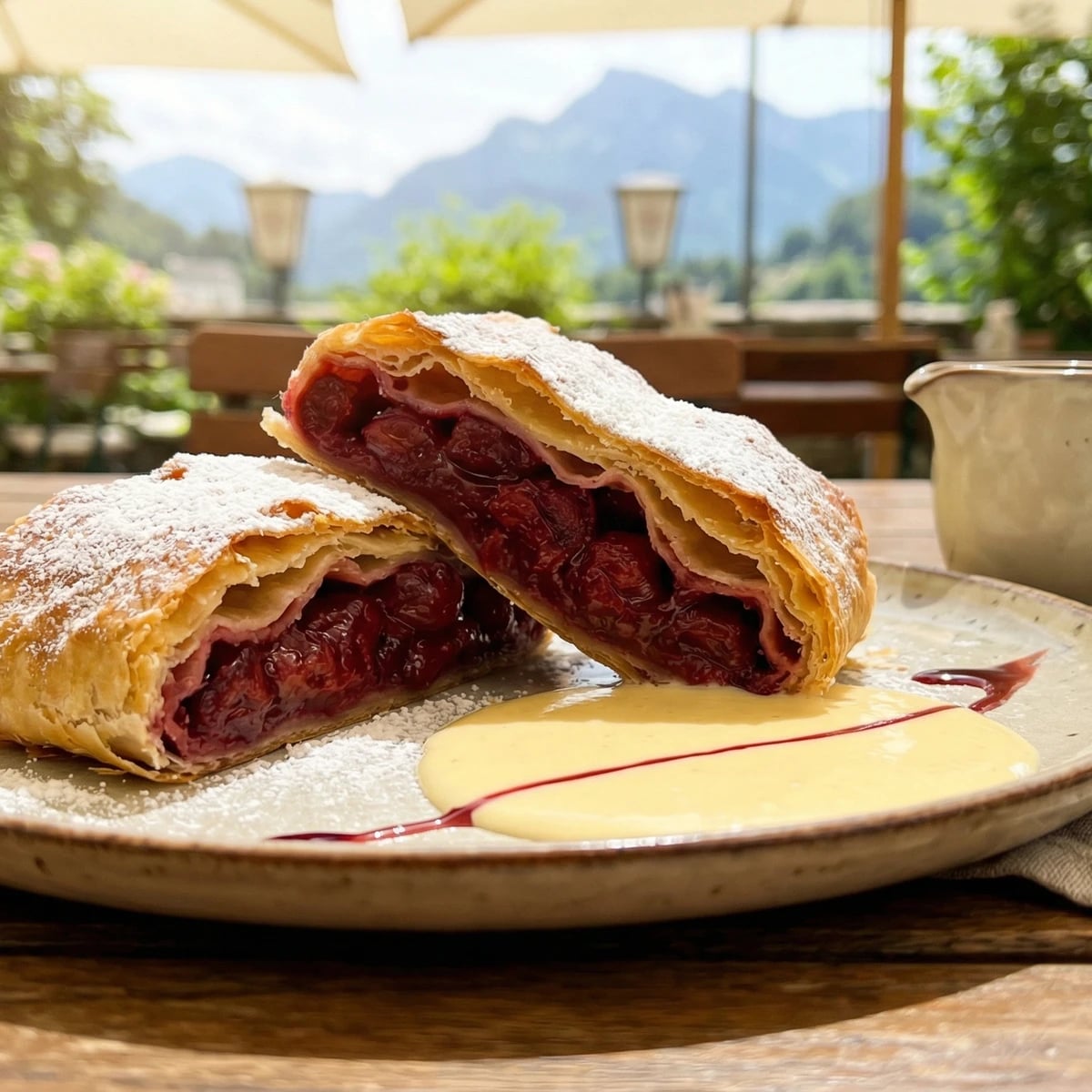 Weichselstrudel (Sour Cherry Strudel)