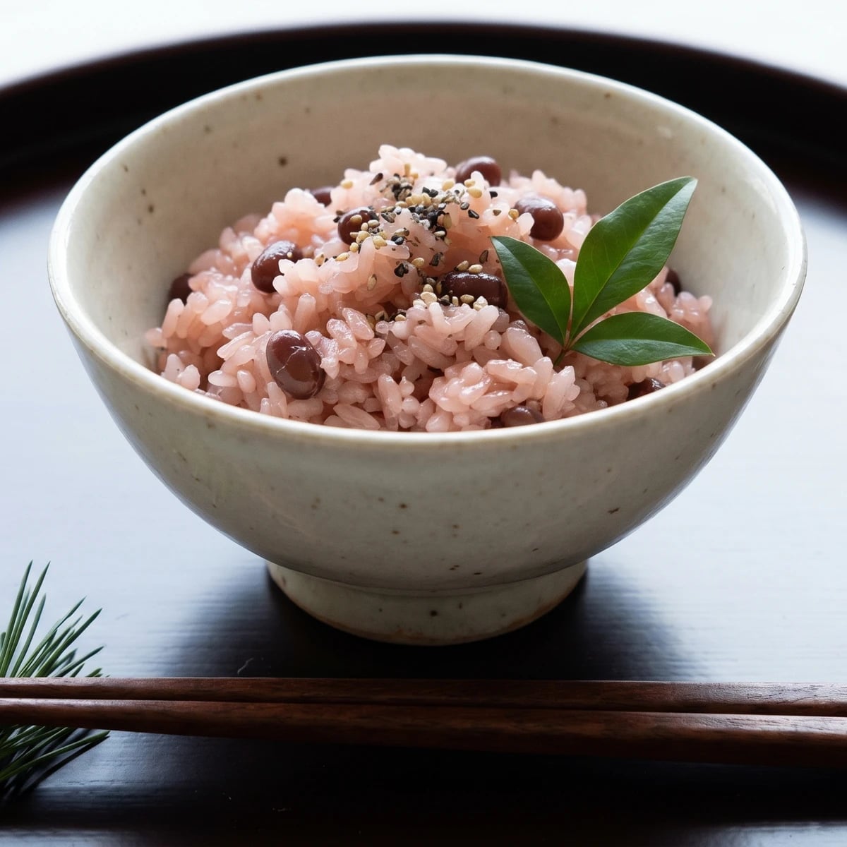 Sekihan (赤飯, celebratory red bean rice)