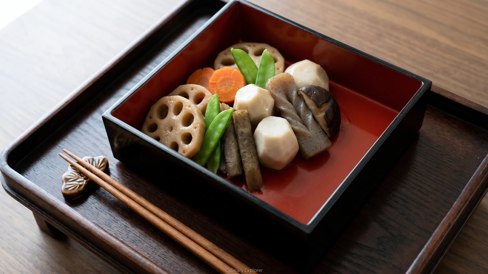 Simmered New Year Vegetables (煮しめ, Nishime)