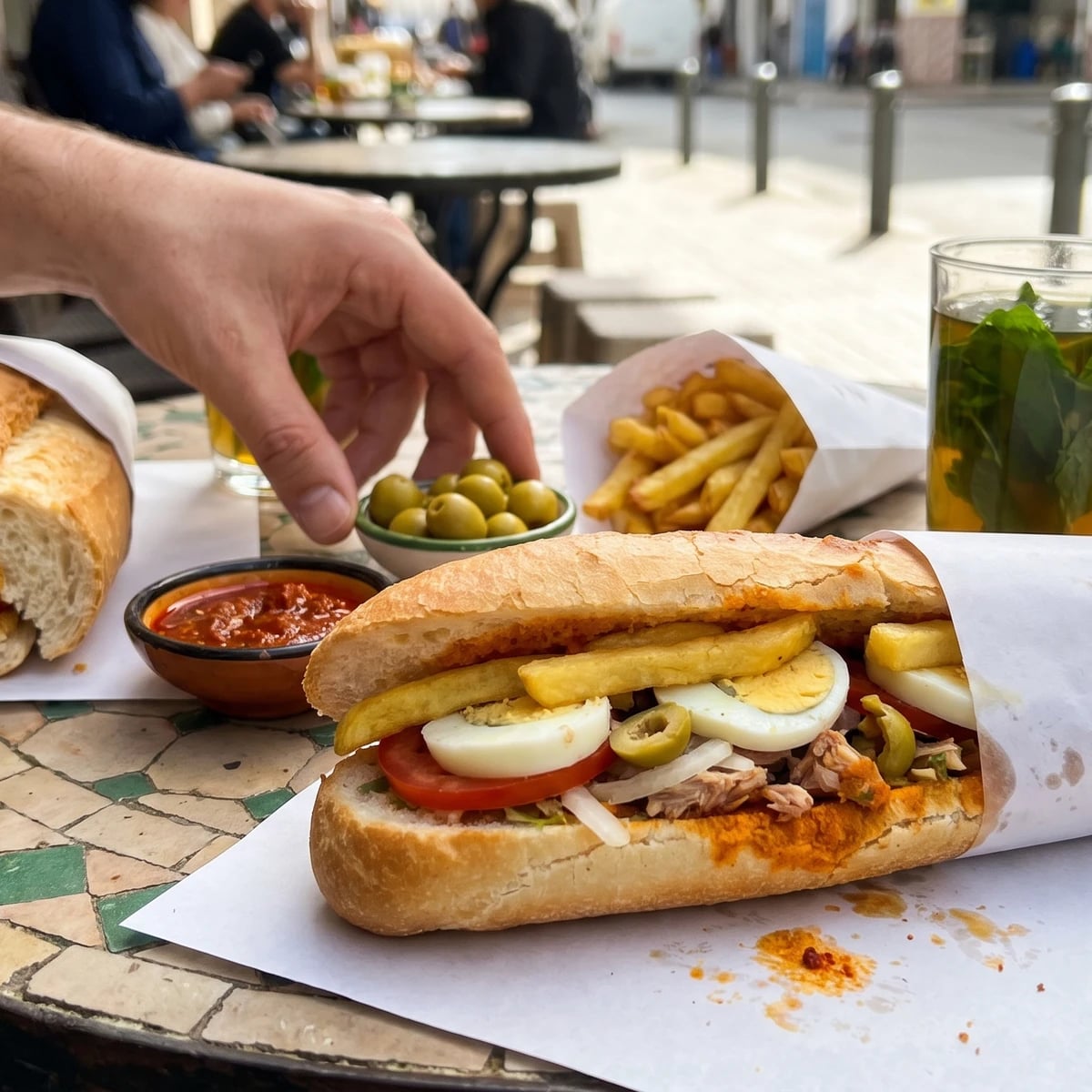Bocadillo Marocain de Tanger