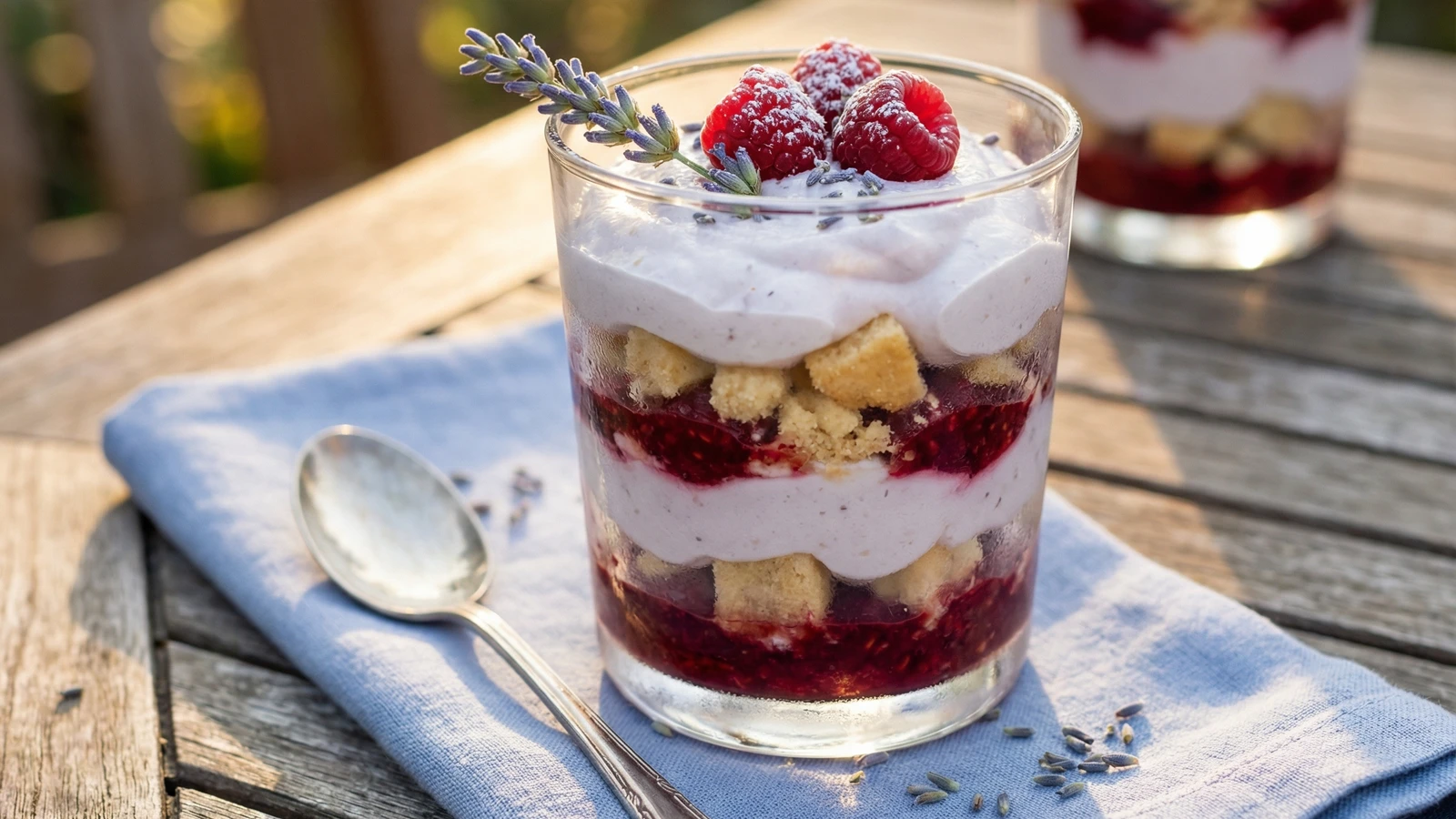 Honey Lavender Mousse Parfaits