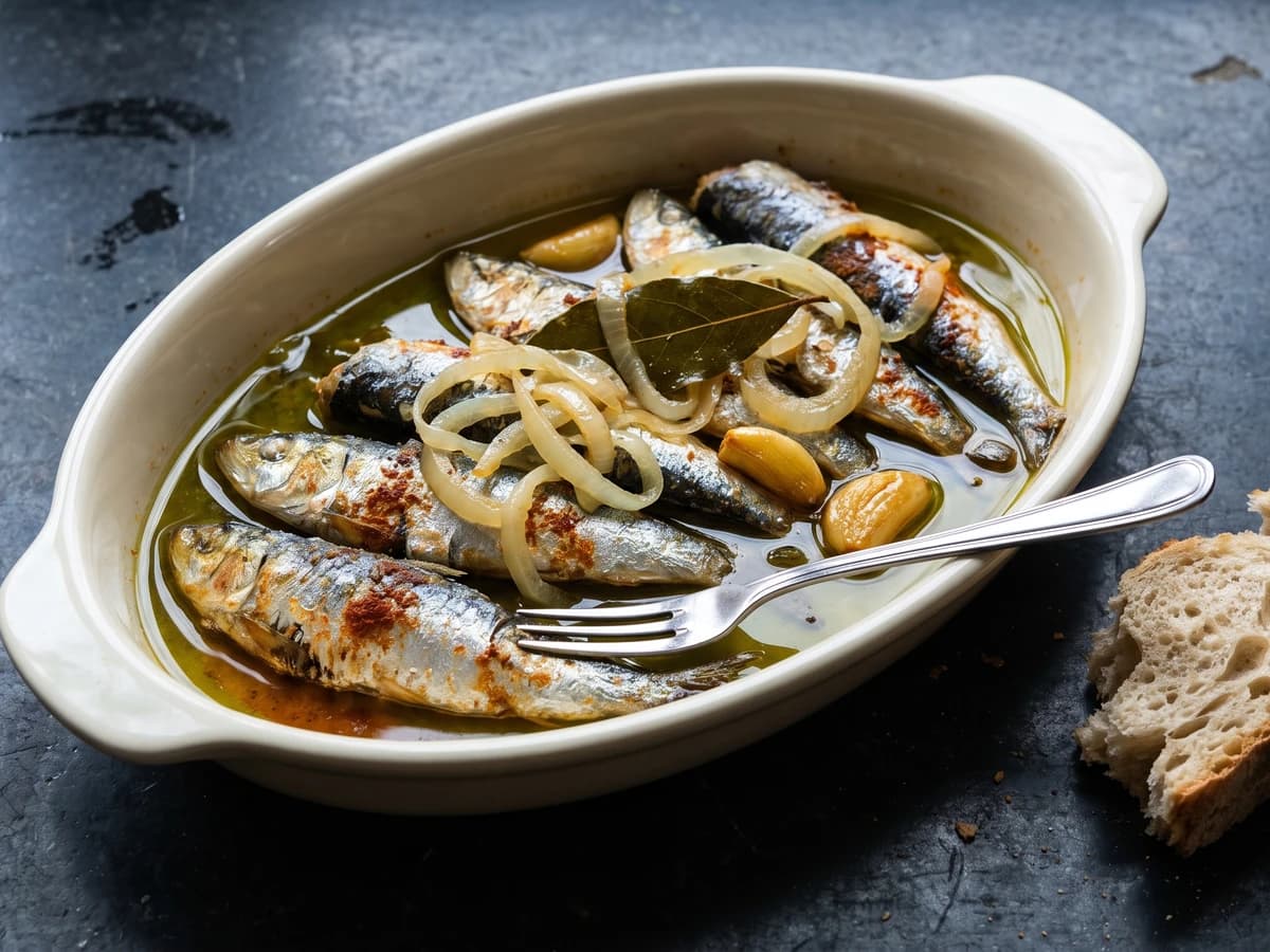 Sardinas en Escabeche - Chef Isabel