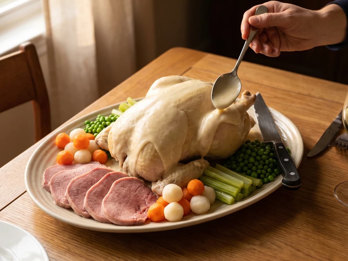 Poularde à l’Anglaise - Chef Juliette