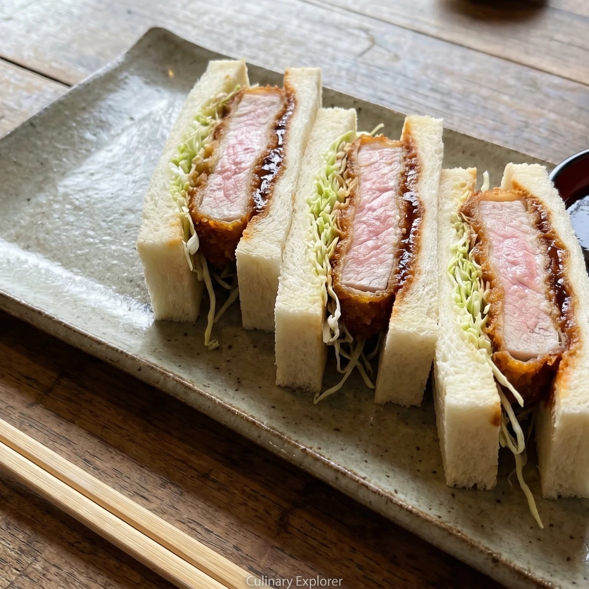 Tonkatsu Sando (とんかつサンド, pork cutlet sandwich)