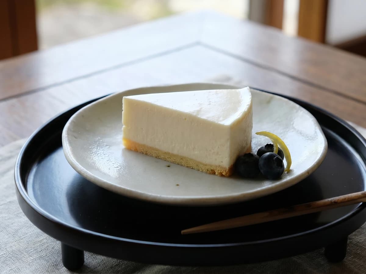 Rare Cheesecake (レアチーズケーキ) - Chef Takumi