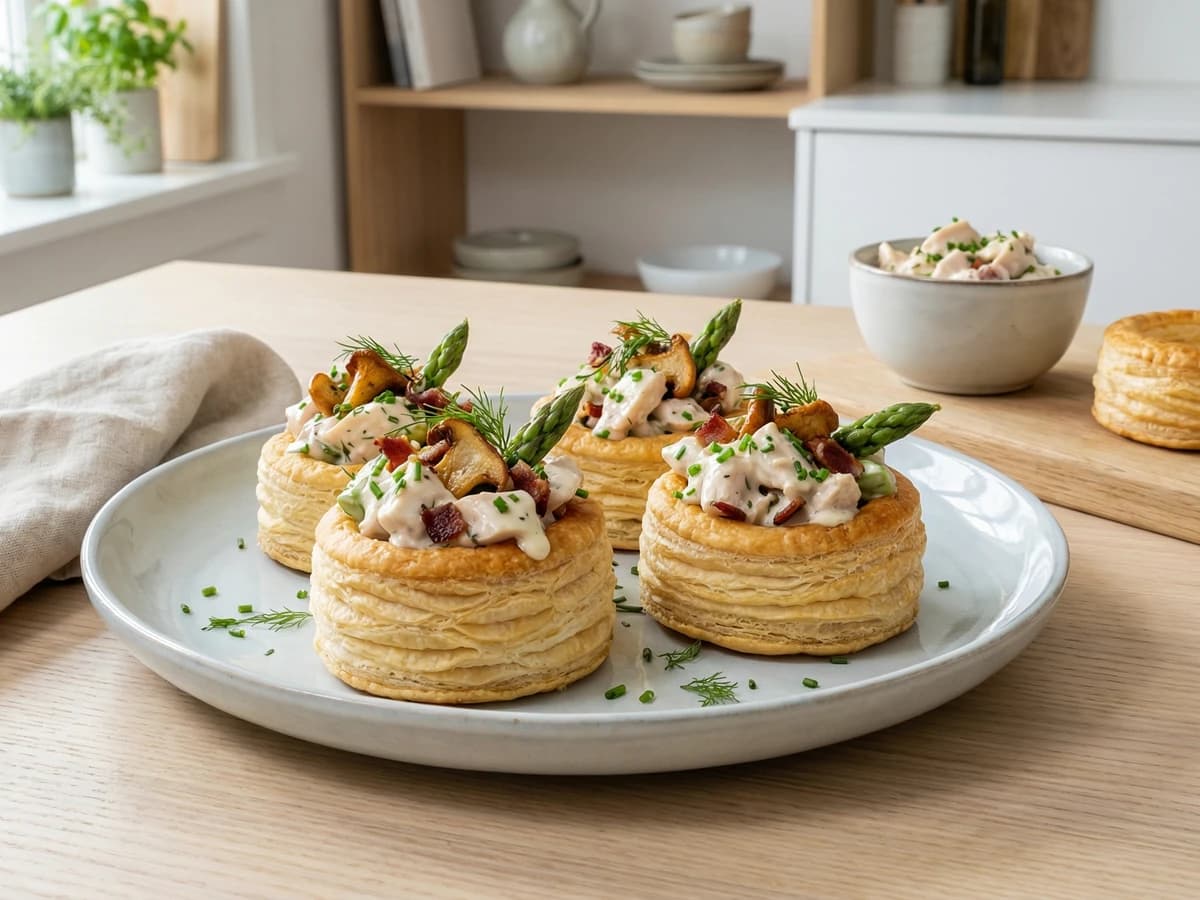 Tarteletter med Honsesalat - Chef Freja