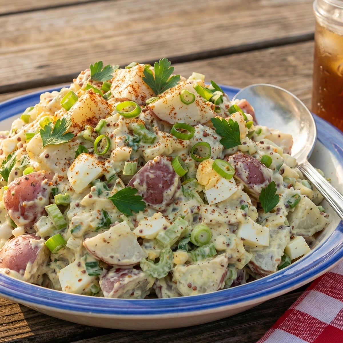 Cajun Potato Salad with Creole Mustard