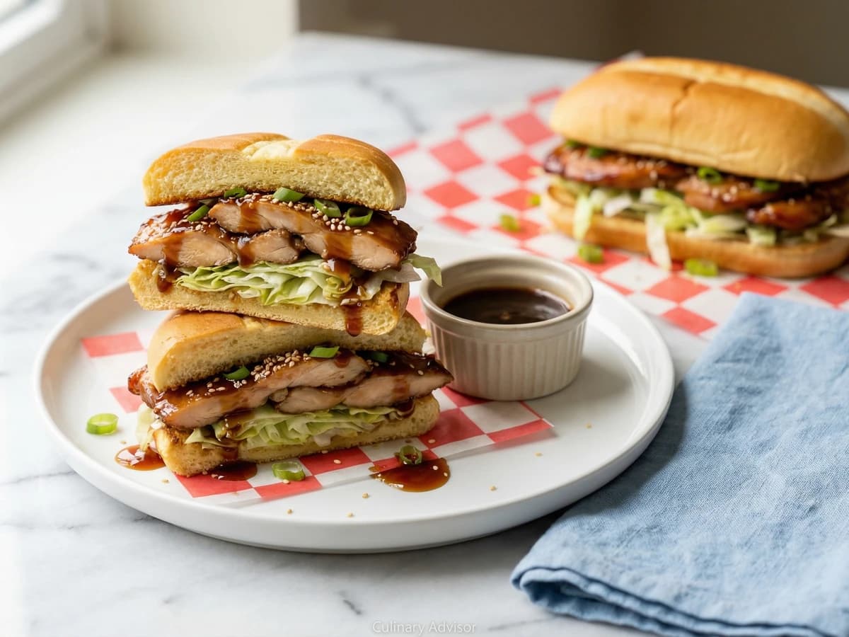Seattle Teriyaki Chicken Sandwich - Chef Dean