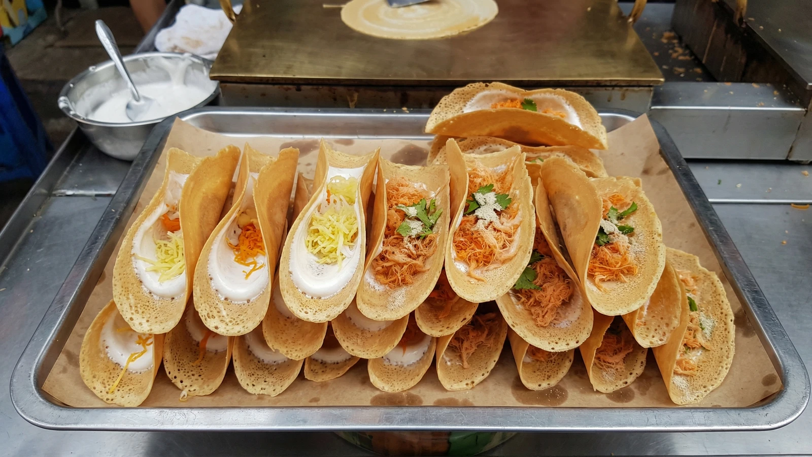 Crispy Thai Crepes (Khanom Buang)