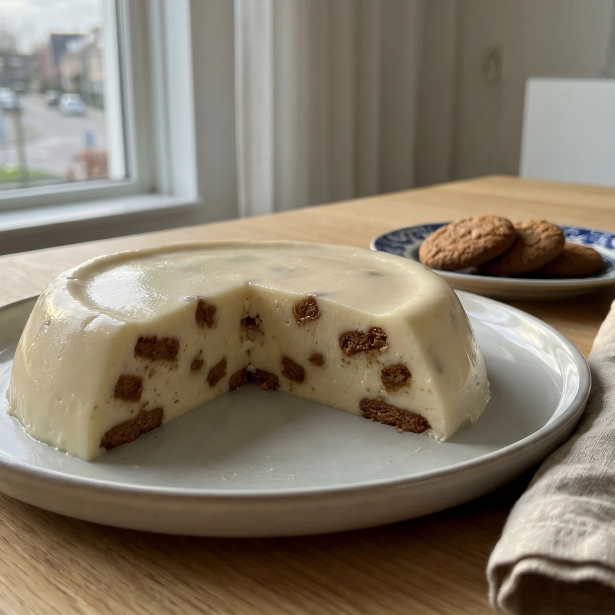 Bitterkoekjespudding