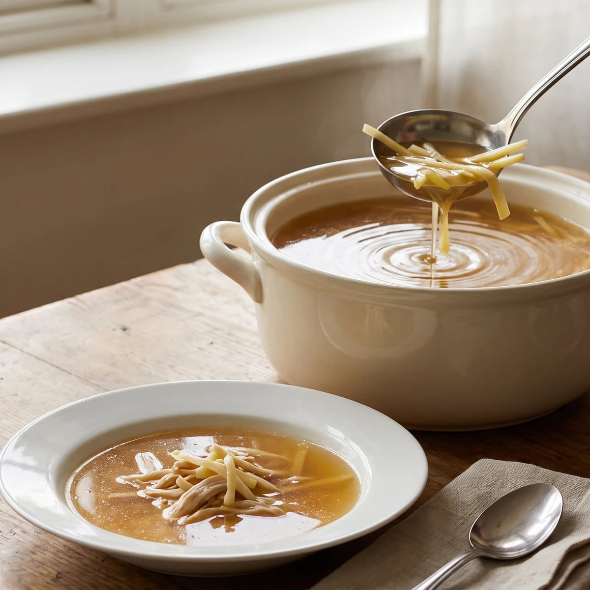 Cocky-Leeki Soup