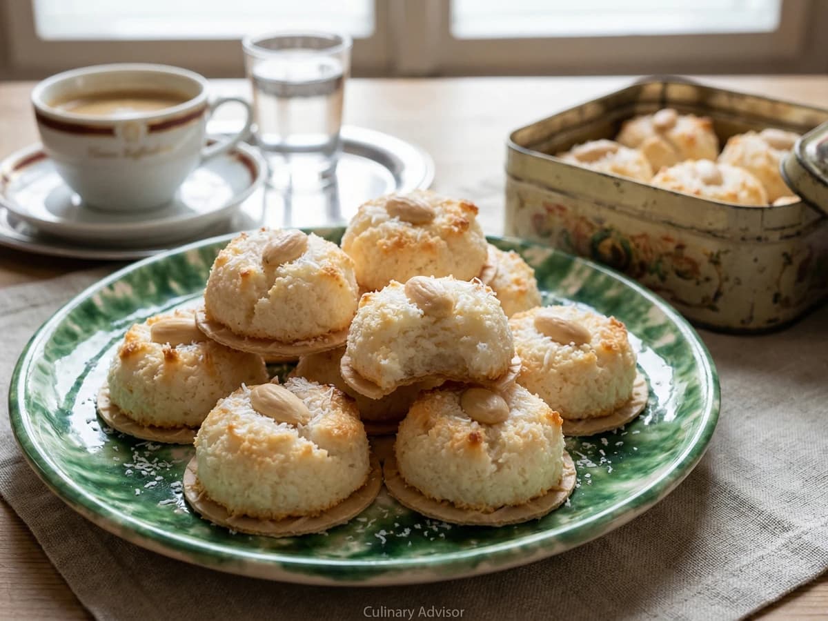 Salzburger Kokosmakronen (Topfen Coconut Macaroons) - Chef Elsa