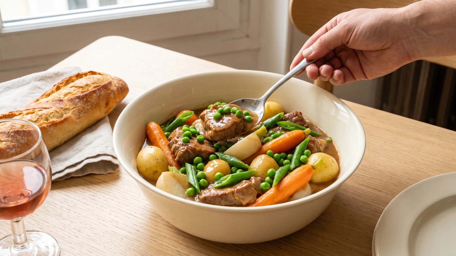 Sauté de Veau Printanier
