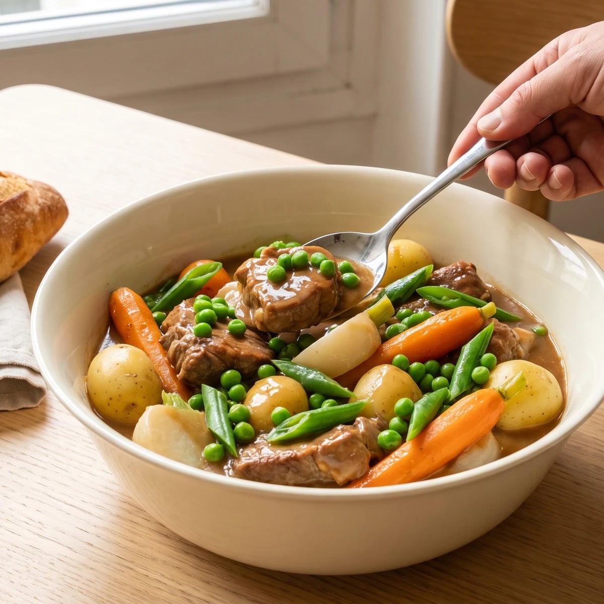Sauté de Veau Printanier