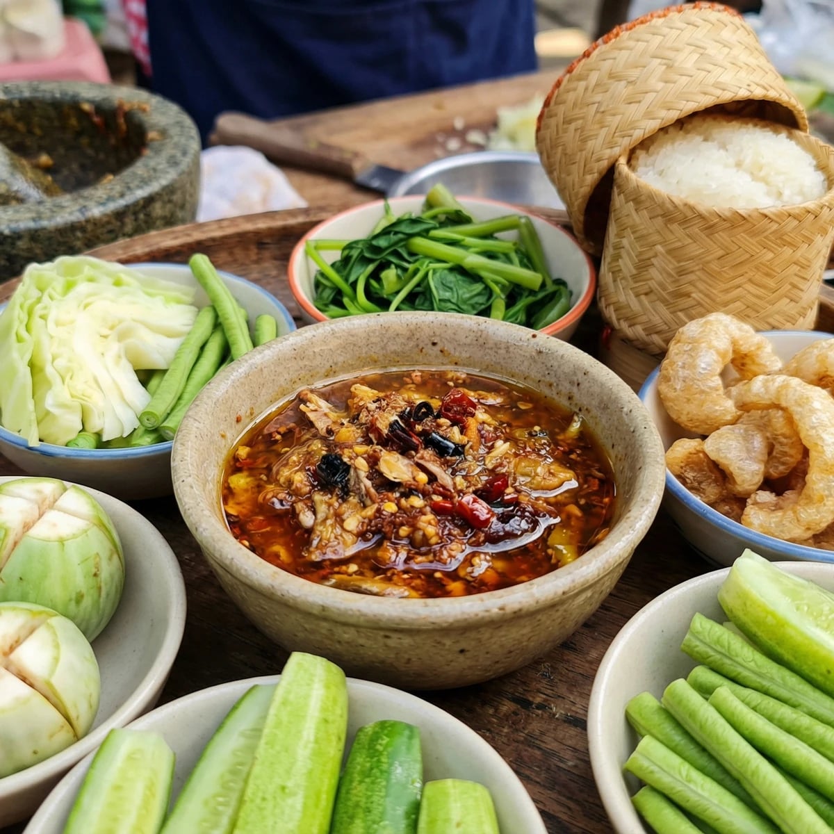 Mackerel Chili Dip (Nam Prik Pla Too)