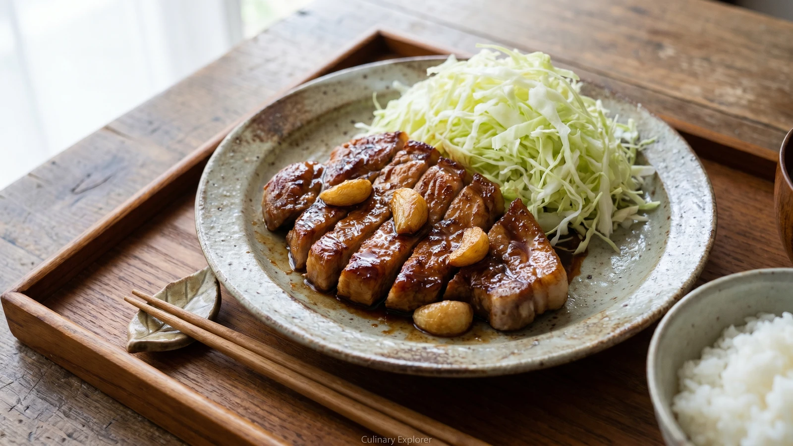 Tonteki (豚テキ, Yokkaichi pork steak)