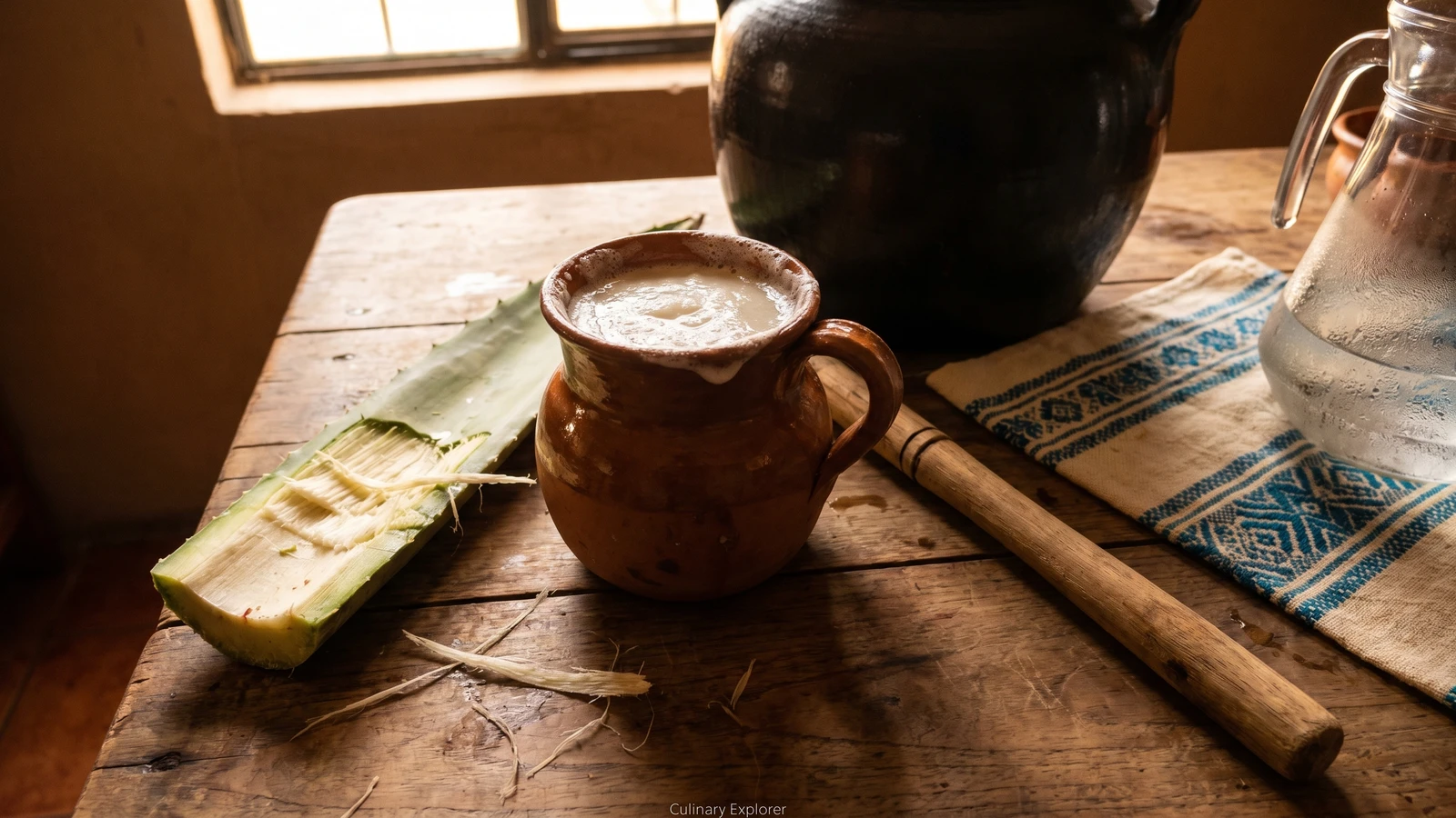 Pulque Blanco de Hidalgo y Tlaxcala