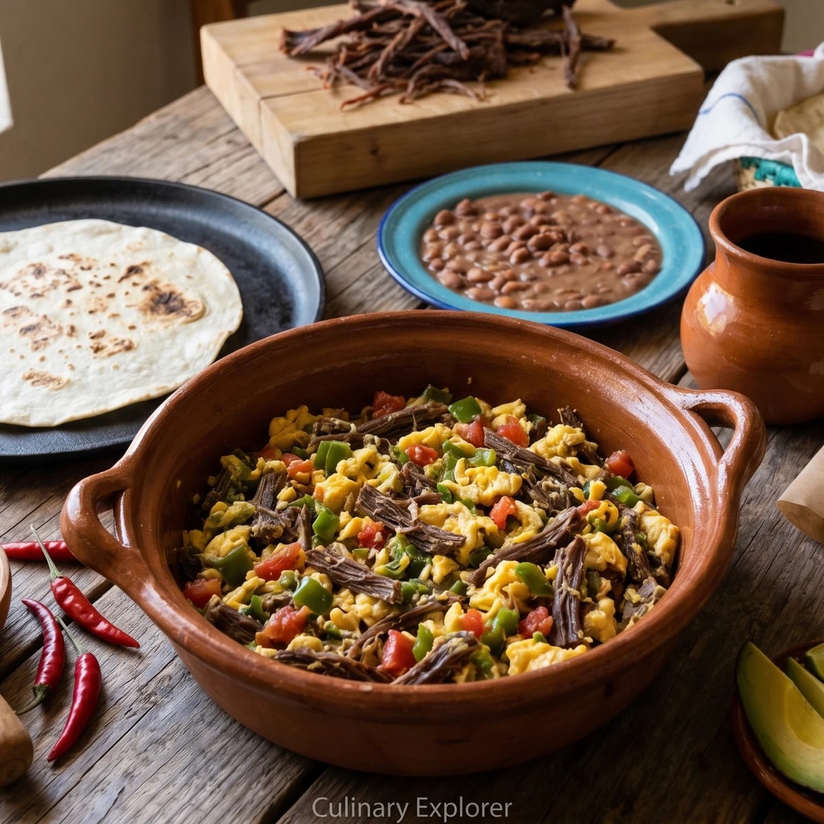 Machaca con Huevo Sonorense