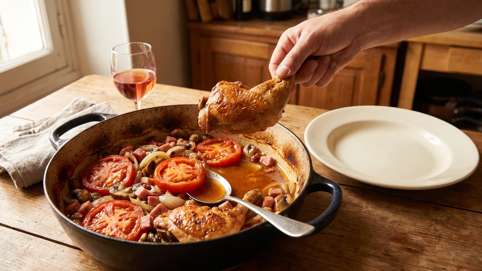 Poulet Sauté à l’Égyptienne