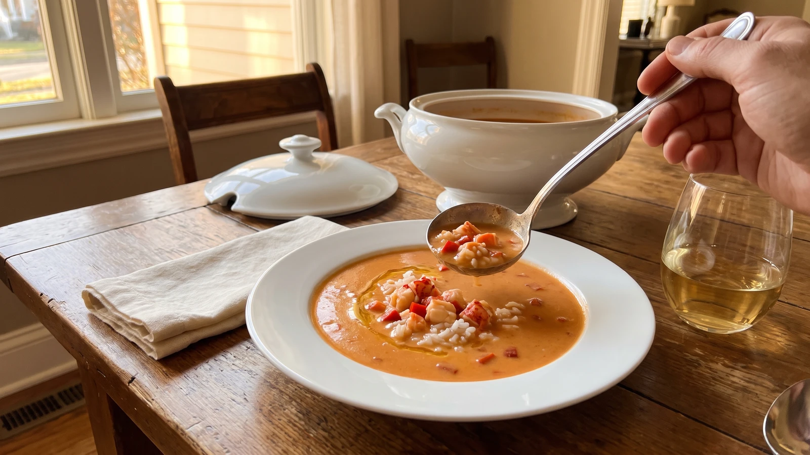 Velouté de Homard au Paprika