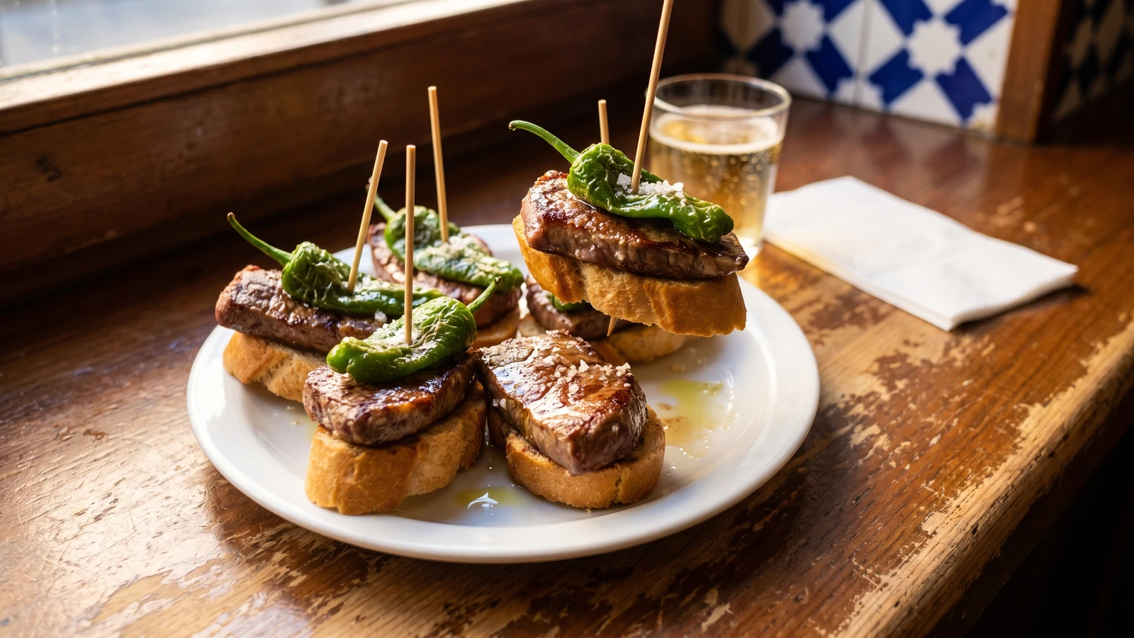 Pintxo Vasco de Solomillo a la Plancha