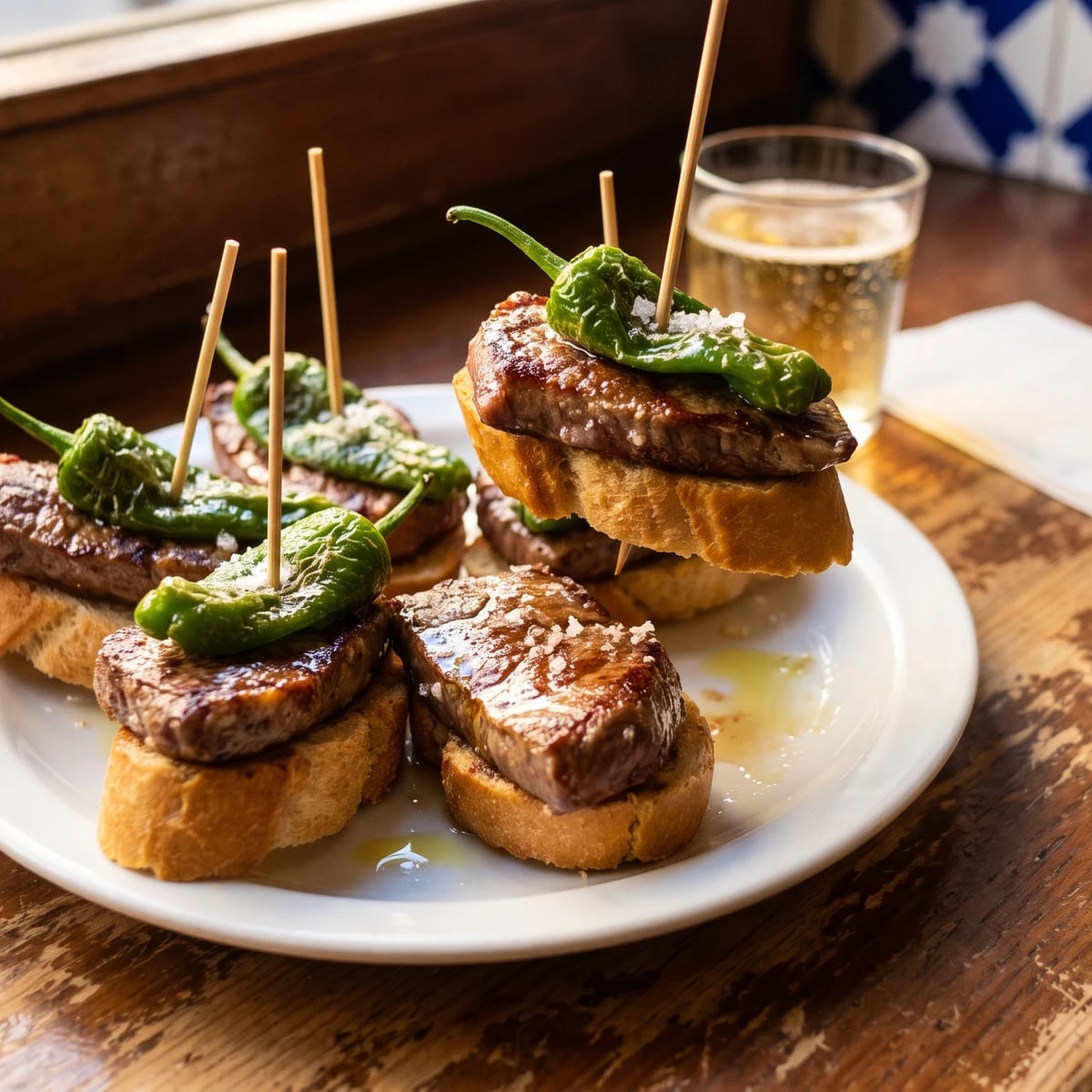 Pintxo Vasco de Solomillo a la Plancha