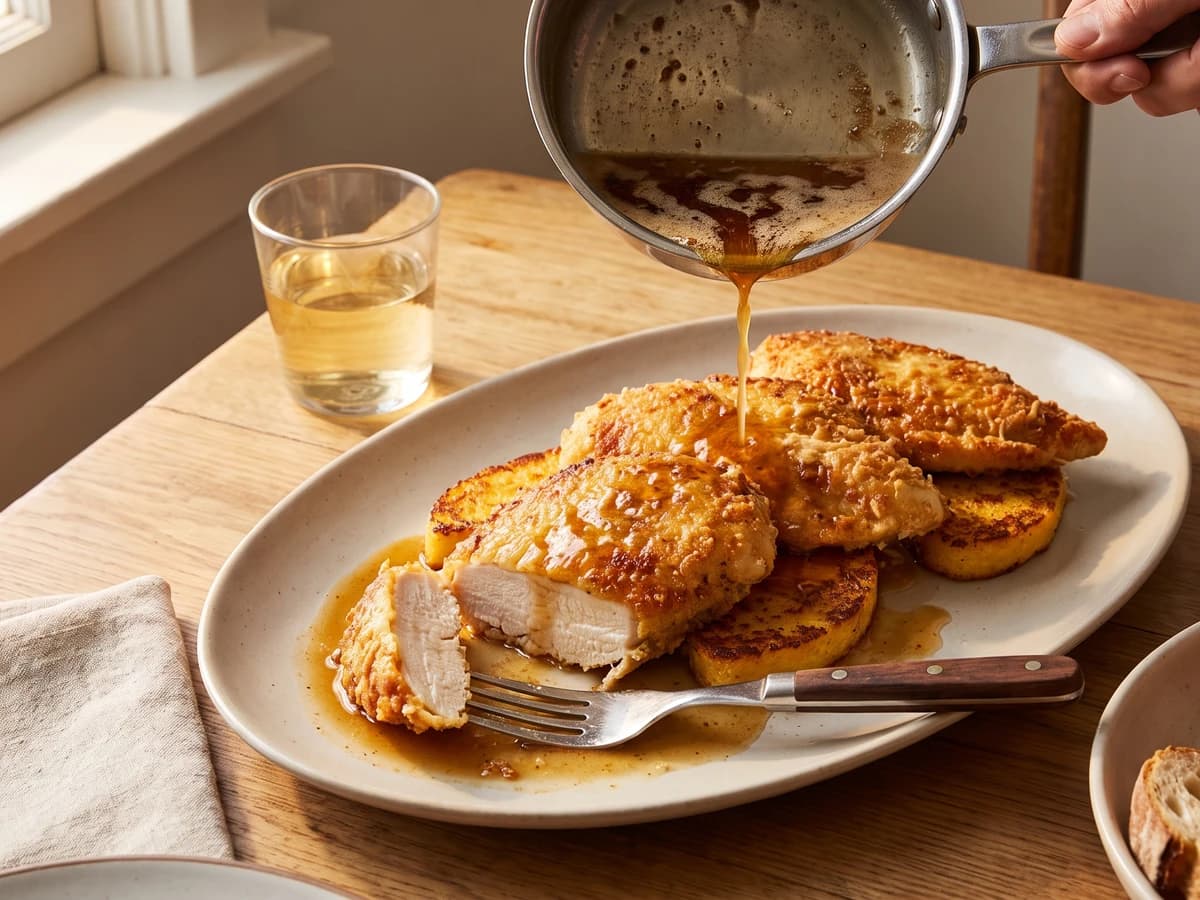 Suprêmes de Volaille au Parmesan - Chef Juliette