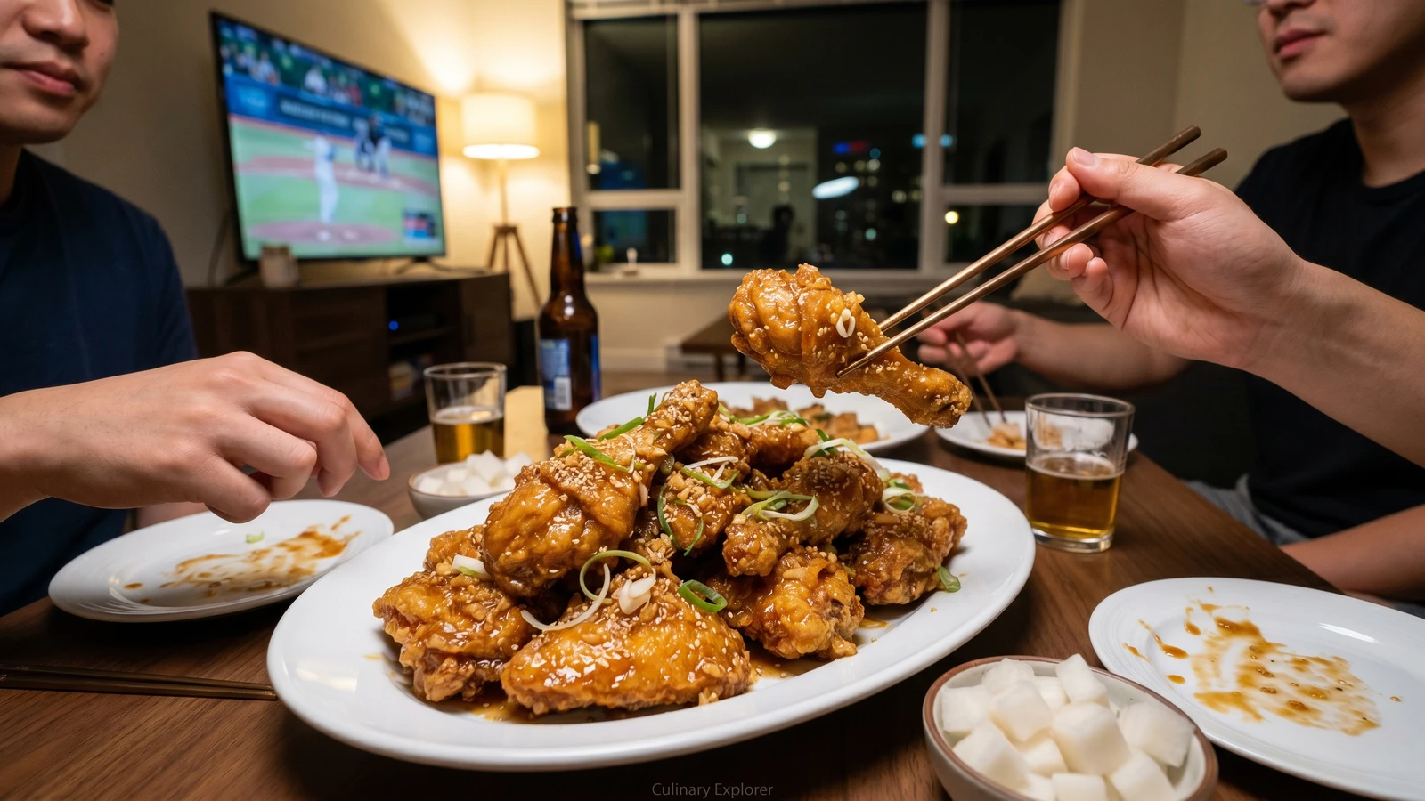 Maneul-chikin (Garlic Fried Chicken)