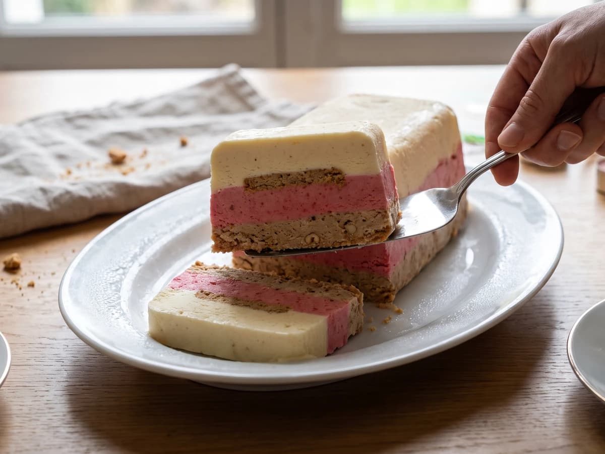 Iced Biscuit Napolitaine - Chef Juliette