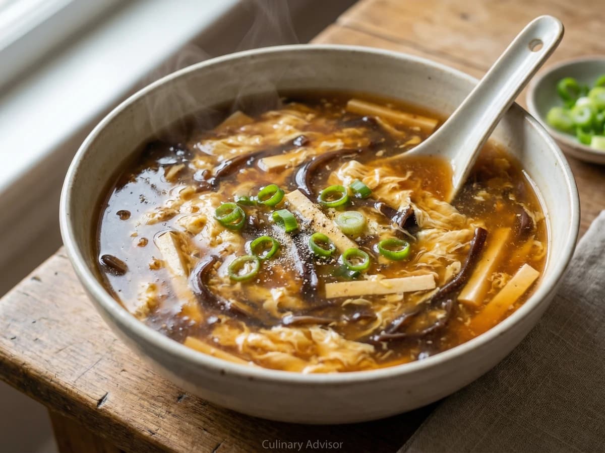 Hot and Sour Soup - Chef Dean