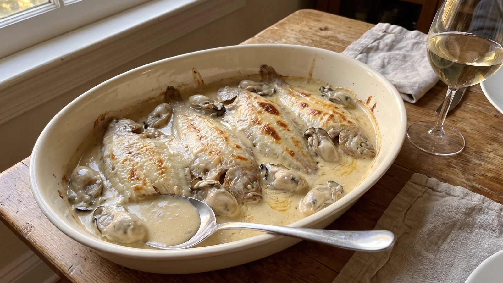 Sole aux Huîtres