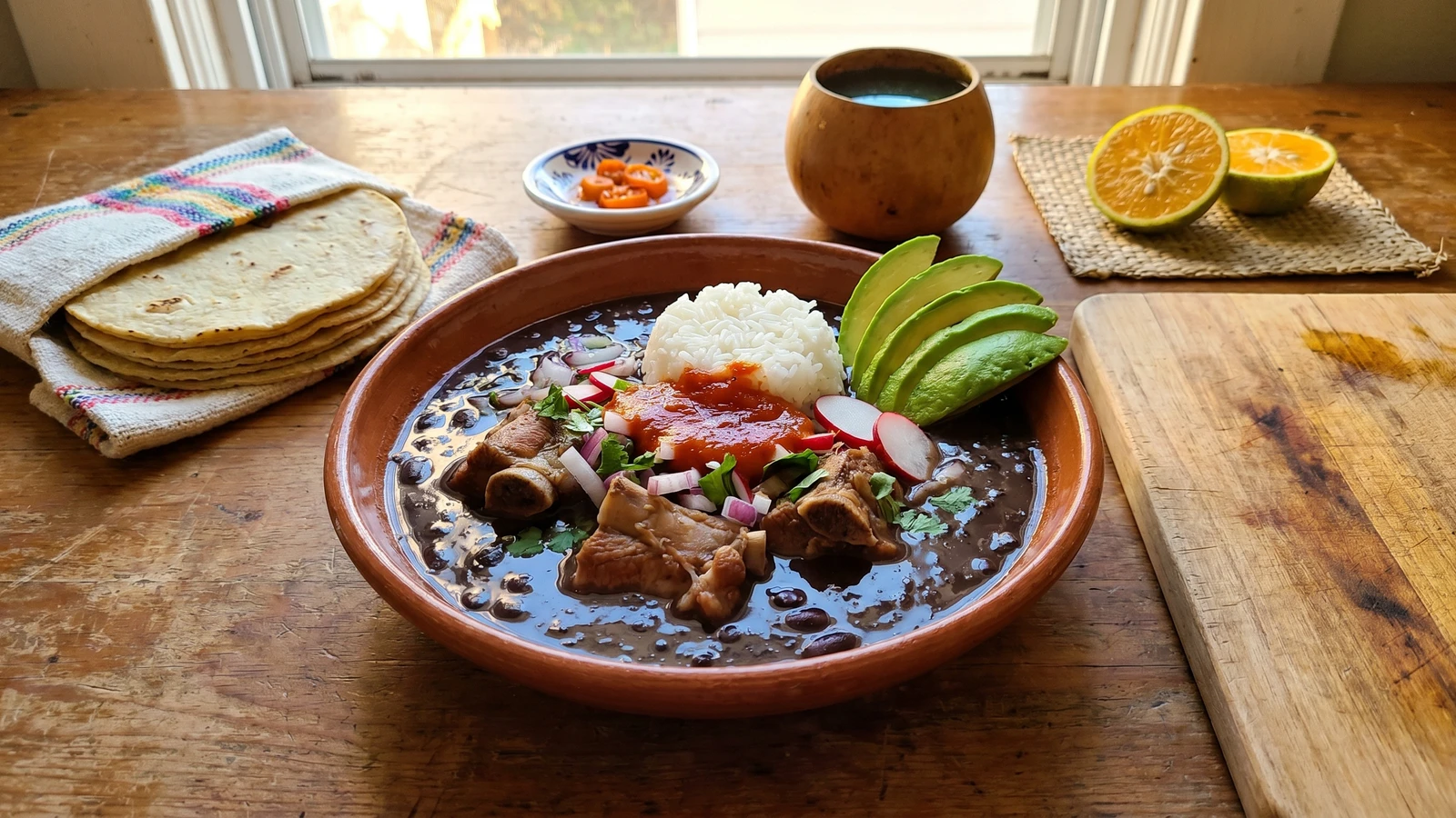 Frijol con Puerco