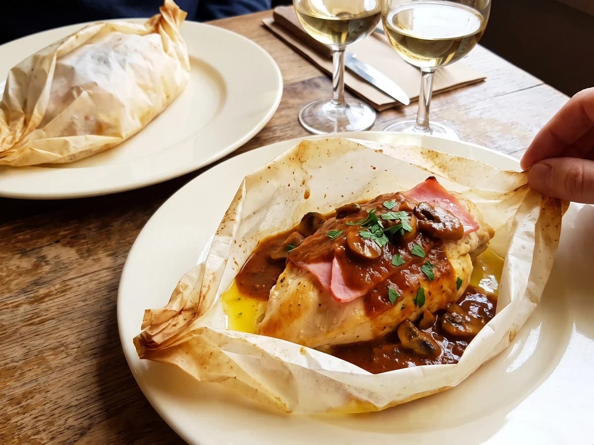 Suprêmes de Volaille en Papillote - Chef Juliette