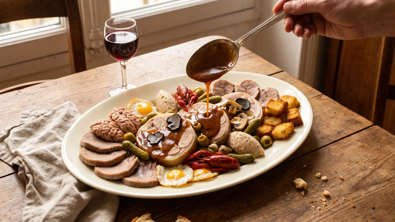 Tête de Veau en Tortue
