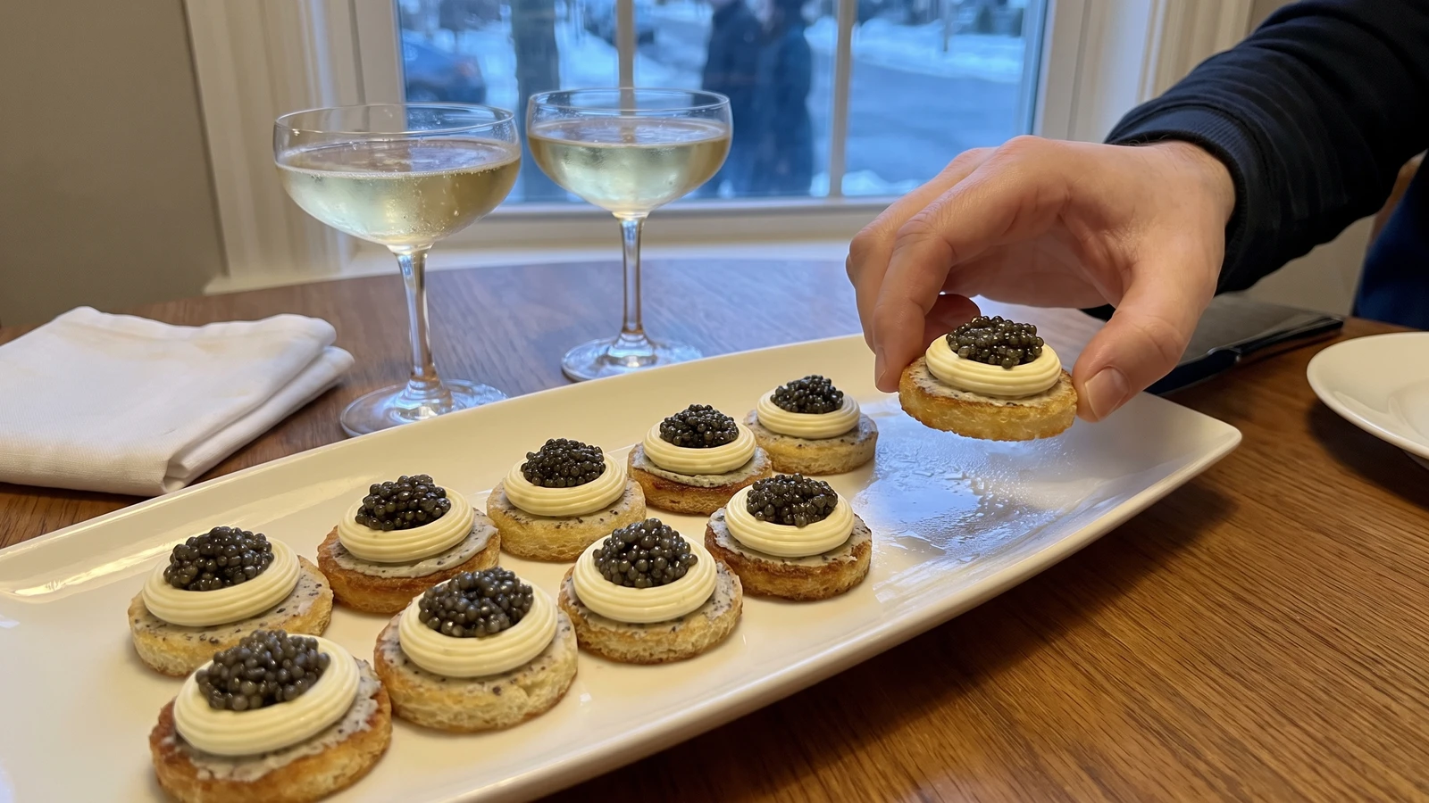 Caviare Toast