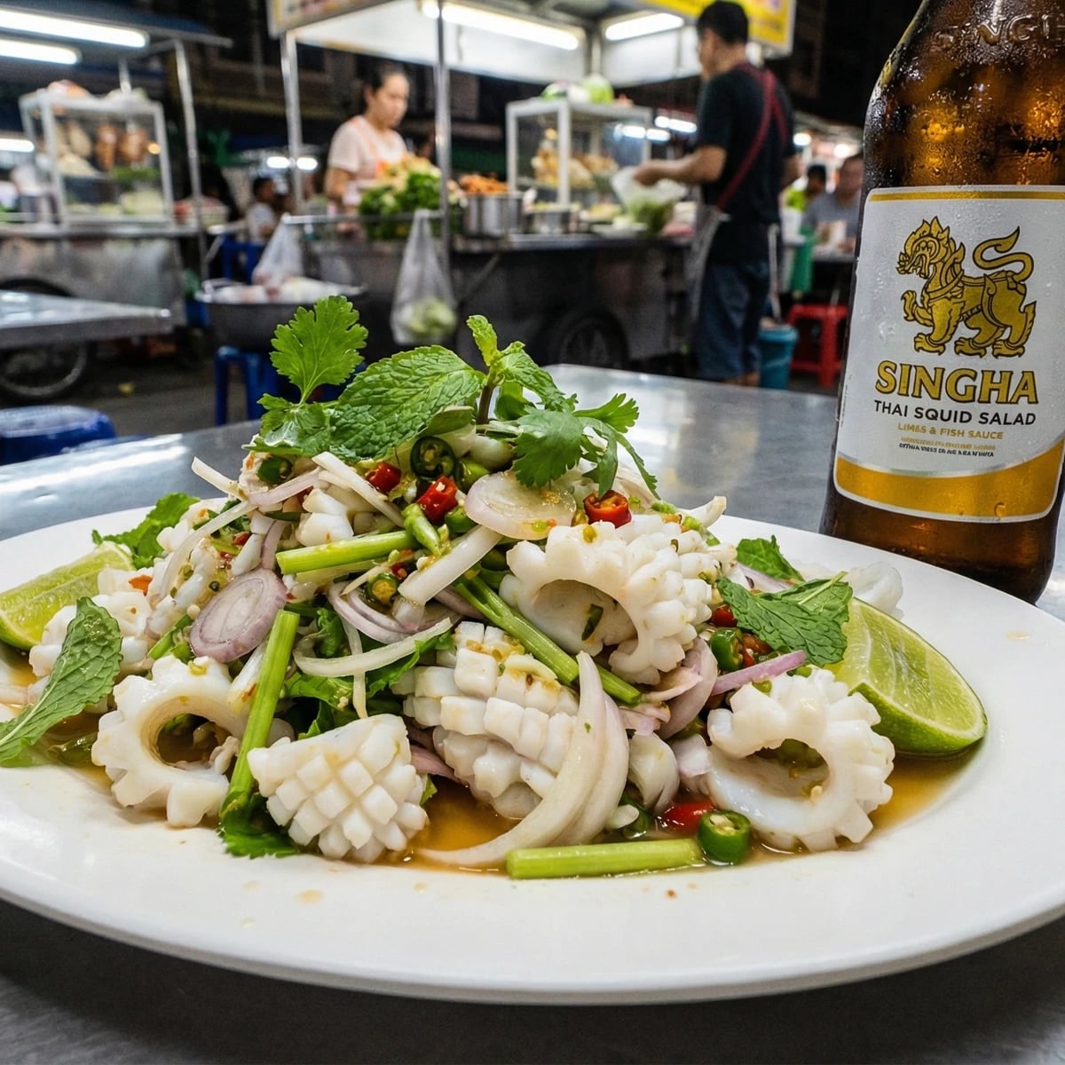 Squid Salad (Yam Pla Muek)