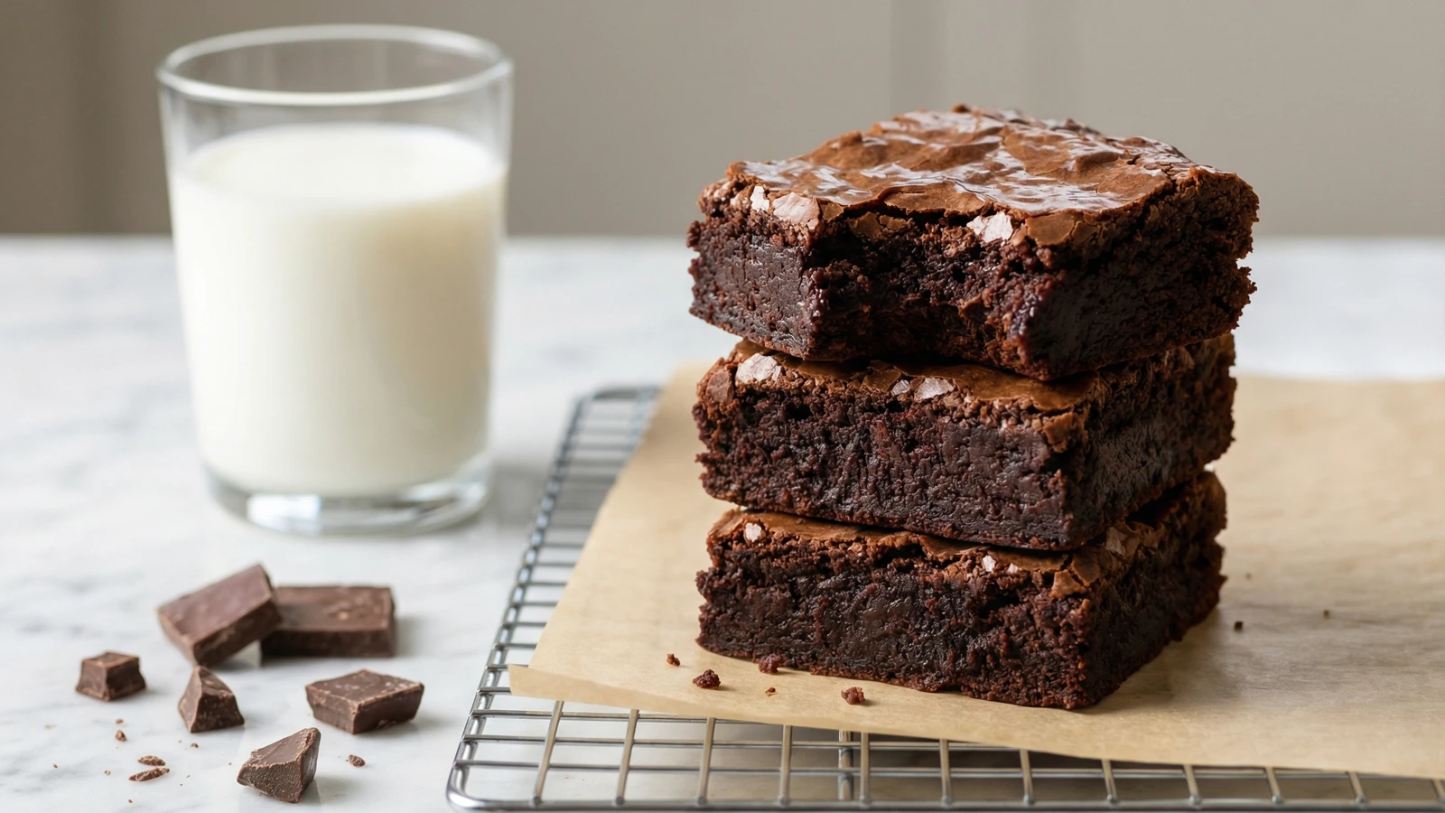 Classic Fudgy Brownies