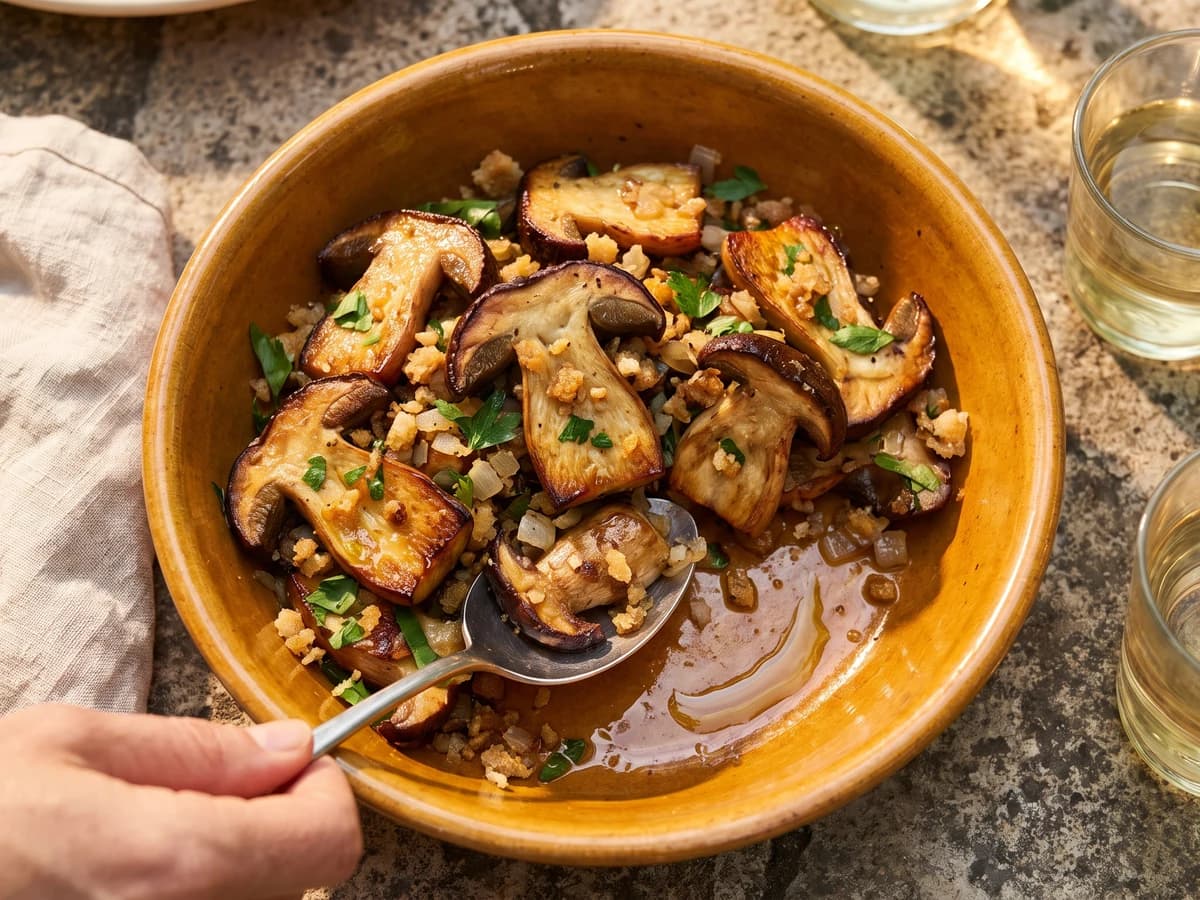 Cèpes à la Provençale - Chef Juliette