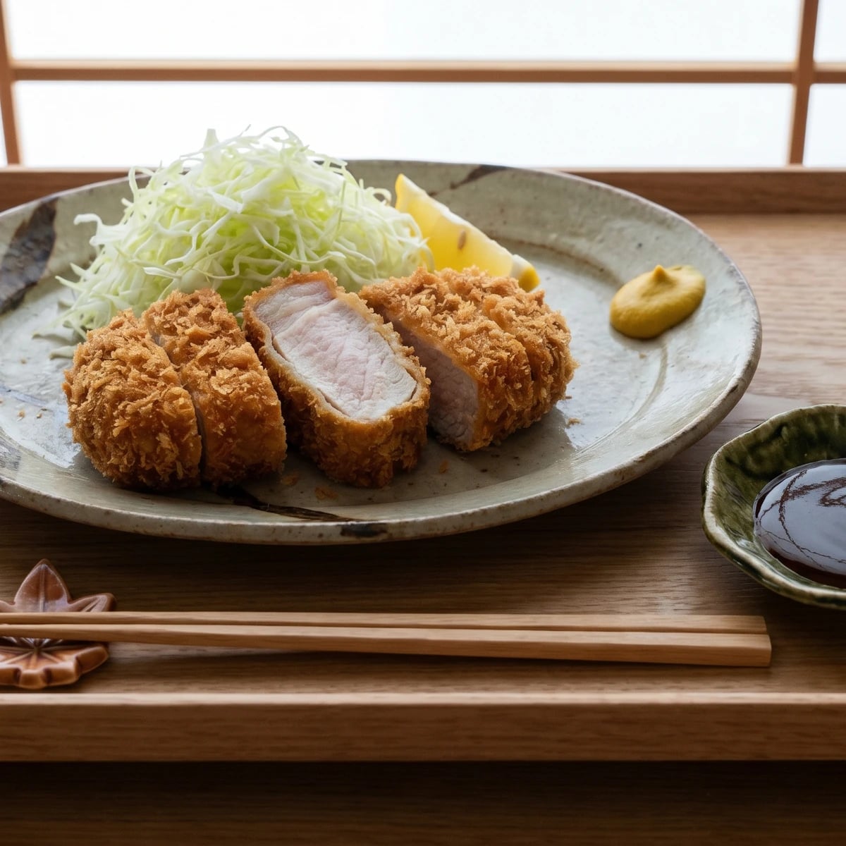 Hire-katsu (ヒレカツ, pork filet cutlet)