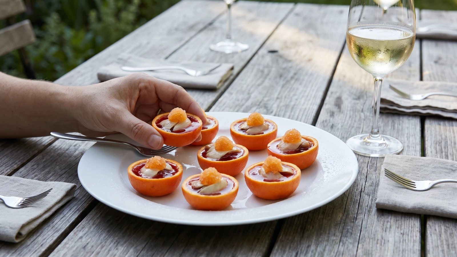 Filets de cailles aux Pommes d’Or