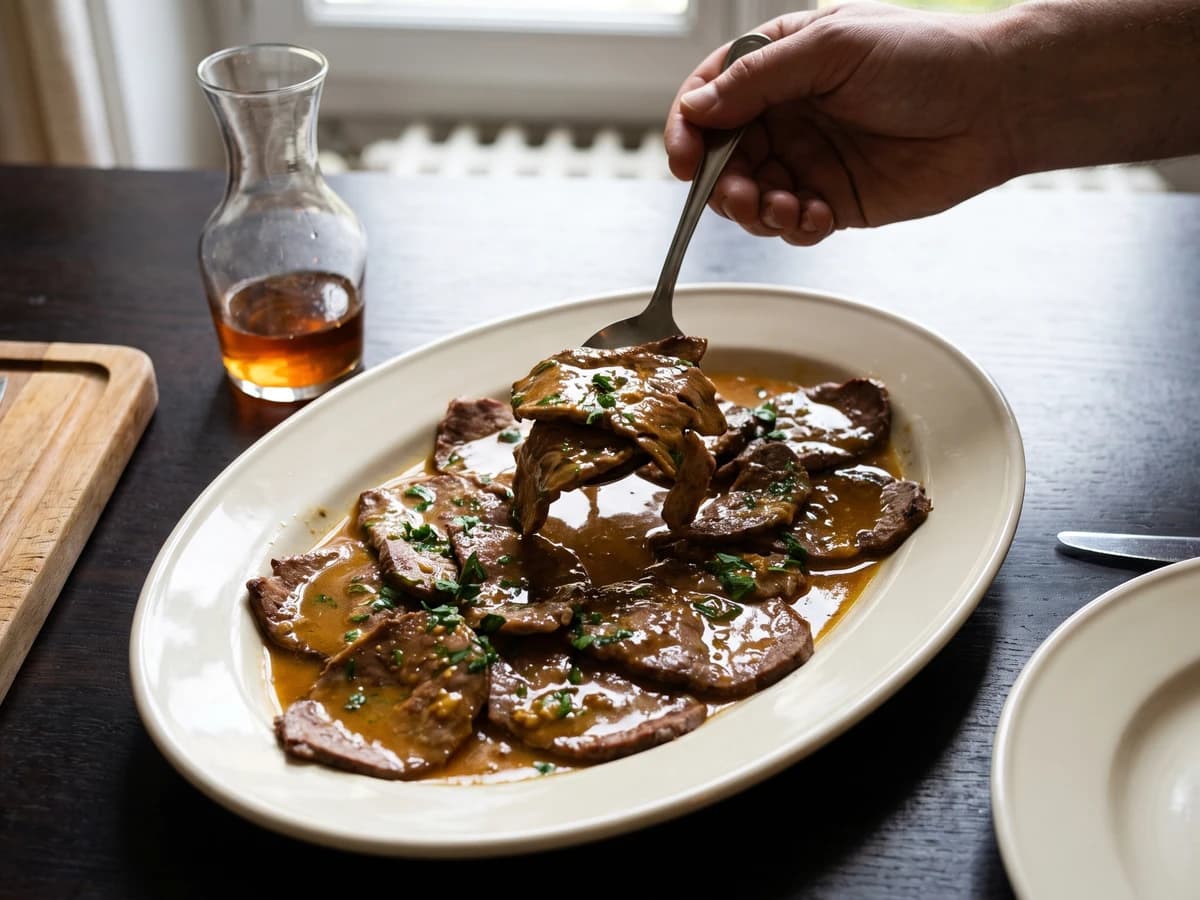 Rognon de Veau à la Robert - Chef Juliette