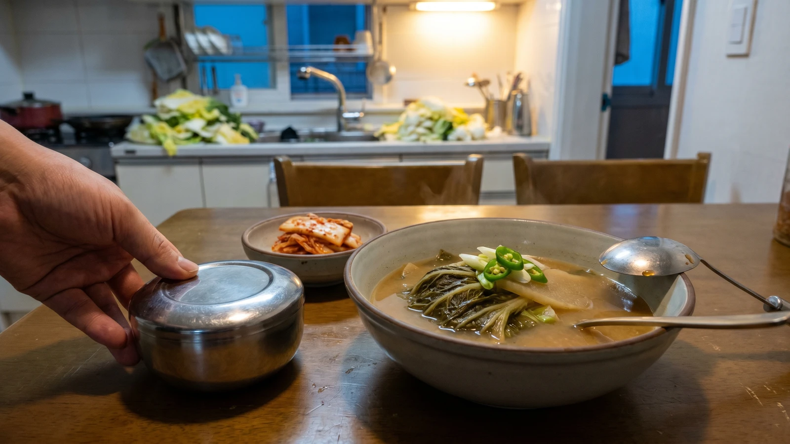 Ugeoji-guk (Cabbage Leaf Soup)