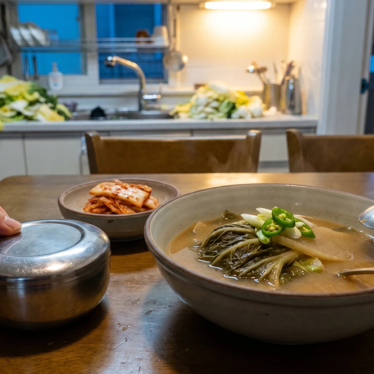 Ugeoji-guk (Cabbage Leaf Soup)